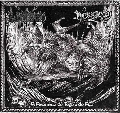 Mayhemic Truth / Morrigan - A Ascensão do Fogo e do Aço split LP