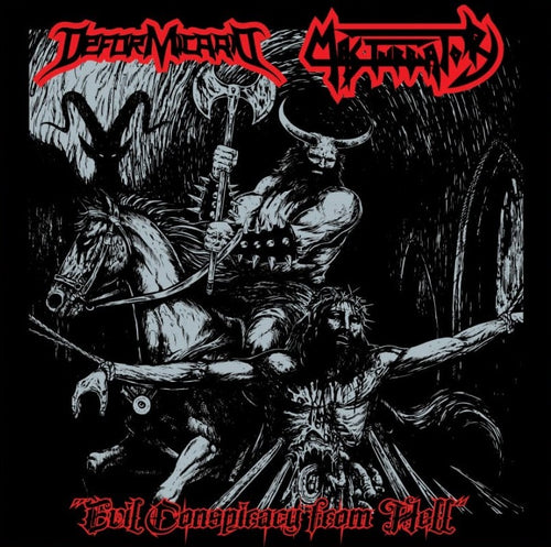 Deformicario / Masturbator - Evil Conspiracy From Hell split CD