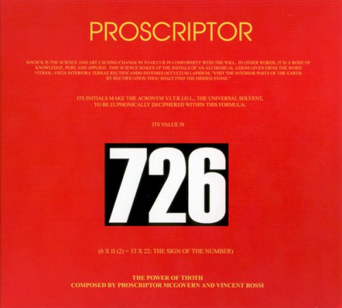 Proscriptor - 726 DIGI CD