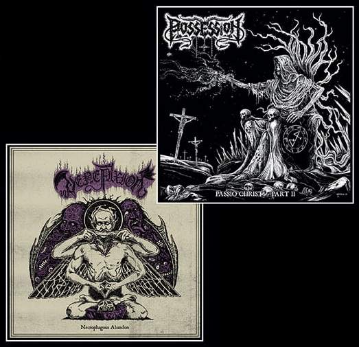 Possession / Venefixion - Passio Christi Part II / Necrophagous Abandon split LP