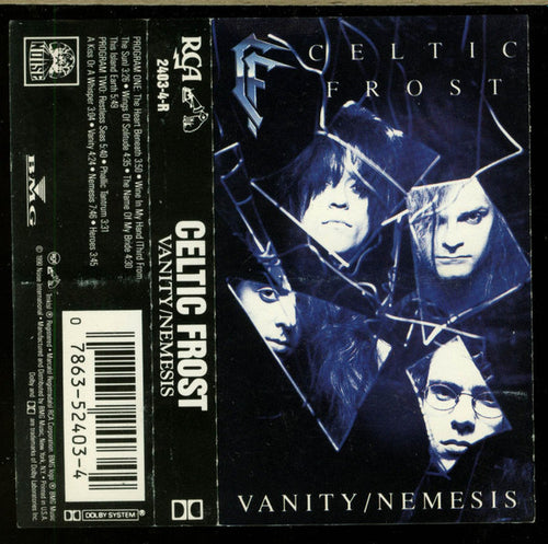 Celtic Frost - Vanity / Nemesis CASSETTE