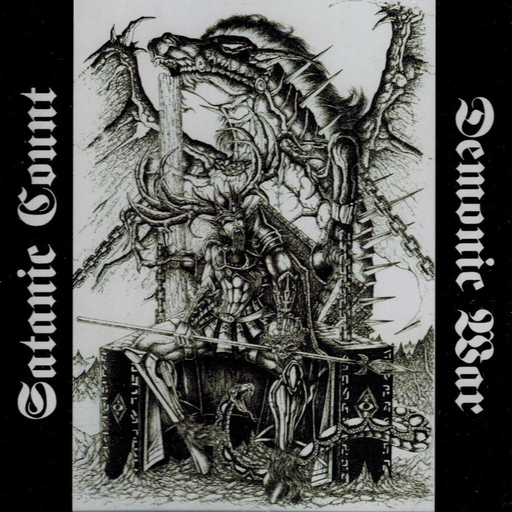 Satanic Count / Demonic War - Satanic War split CD