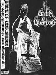 Dawn of Crucifixion - Piss, Blood, Destruction/ Ritual Desecration 2010 Cassette