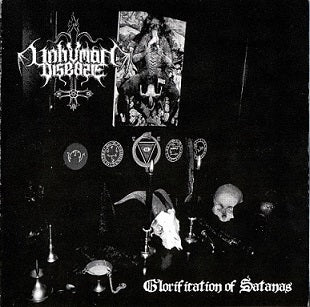 Unhuman Disease - Glorification of Satanas CD