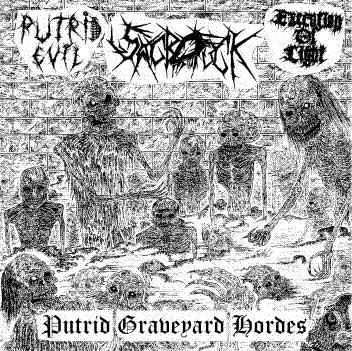 Putrid Graveyard Hordes - split CD