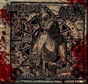 Hell-Born / Offence - Hellbound Hearts split CD