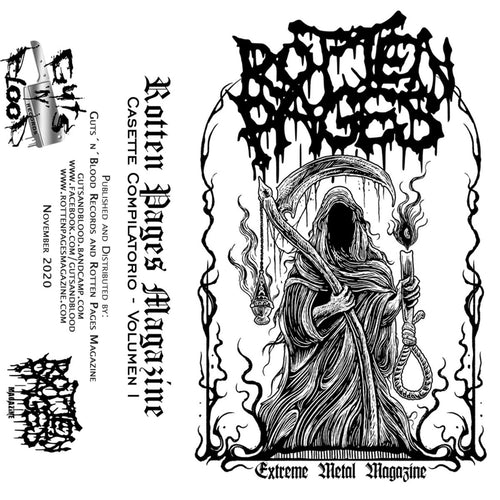 Rotten Pages Magazine - Cassette Compilatorio - Volume 1