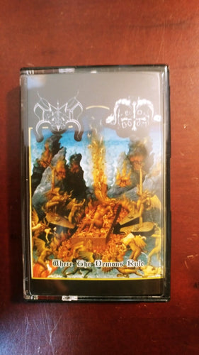 Esbbat / Legion of Doom[PERU] - Where the Demons Rule split Cassette